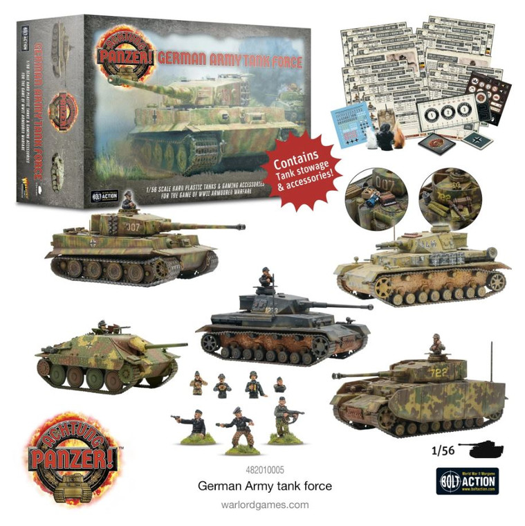 Bolt Action:  Achtung Panzer! German Army Tank Force