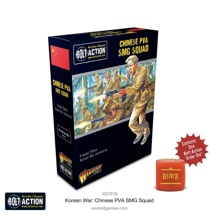 Bolt Action: Korean War: Chinese PVA SMG Squad