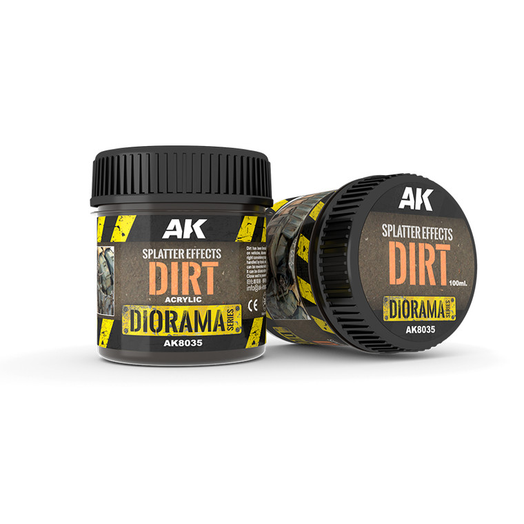 AK Interactive: Splatter Effects Dirt 100ml