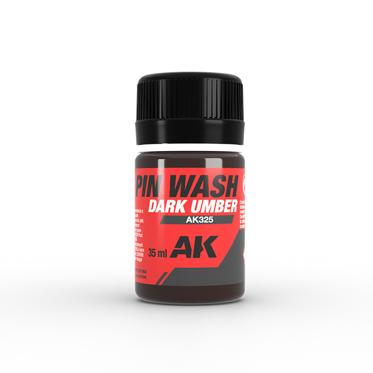 AK Interactive: Dark Umber Pin Wash - 35ml