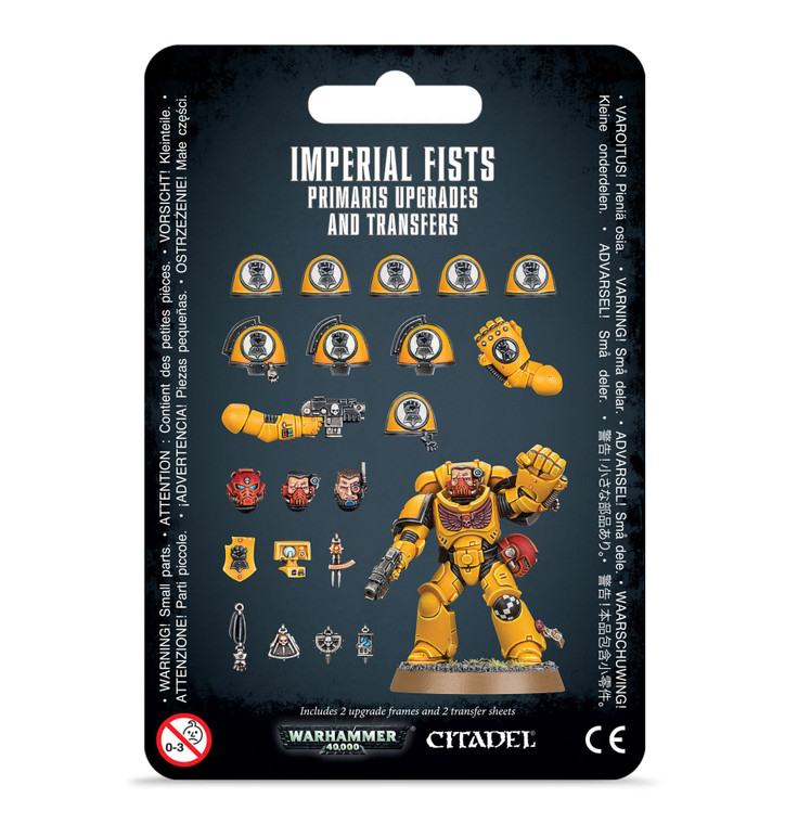 Imperial Fists Primaris Upgrades and Transfers NIB