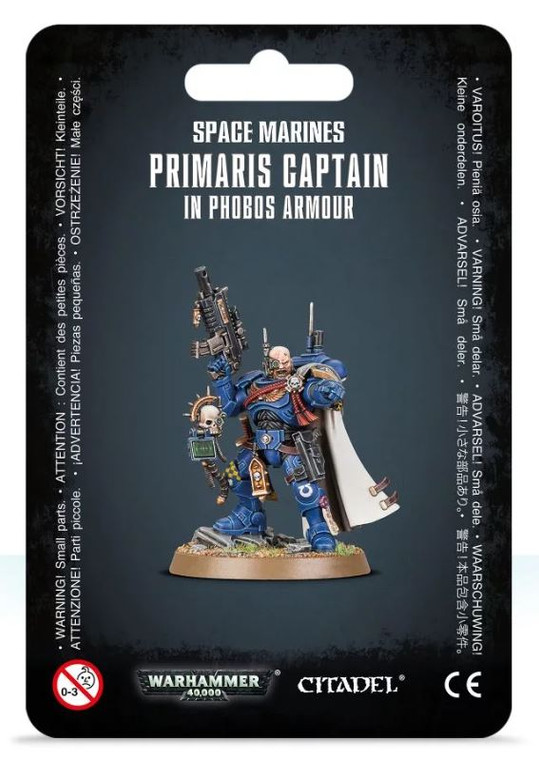 Primaris Captain in Phobos Armour NIB