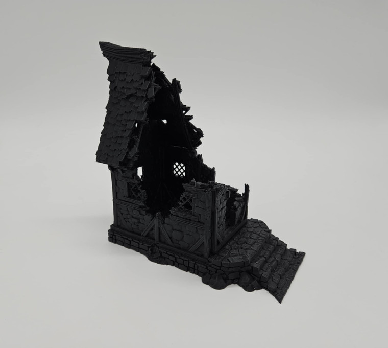 1 x Ruined Small Cottage (Terrain)