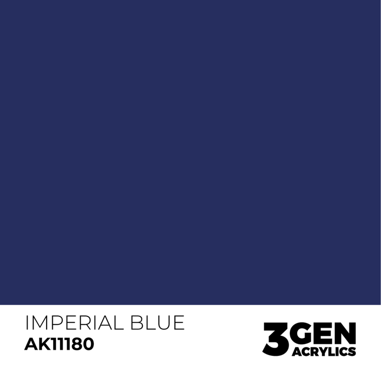 AK Interactive: Imperial Blue Acrylic Paint - 18ml