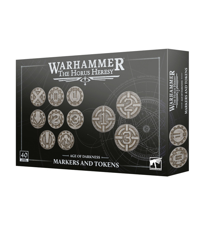 Horus Heresy: Age of Darkness Markers and Tokens Set NIB (Pre-Order)