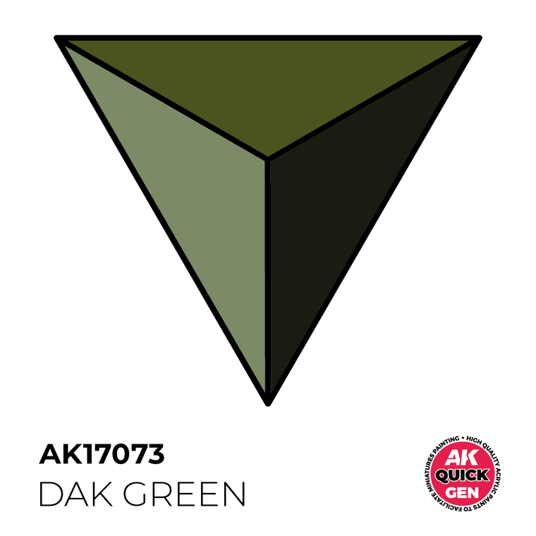 AK Interactive: DAK Green - Quick Gen Colors