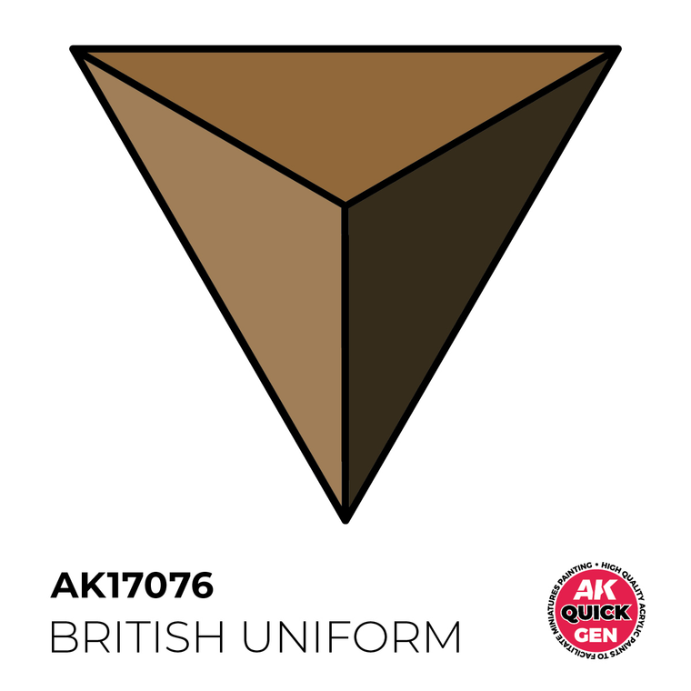 AK Interactive: British Uniform - Quick Gen Colors