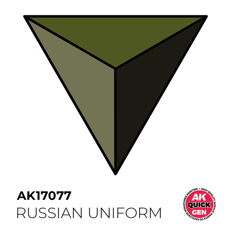 AK Interactive: Russian Uniform - Quick Gen Colors