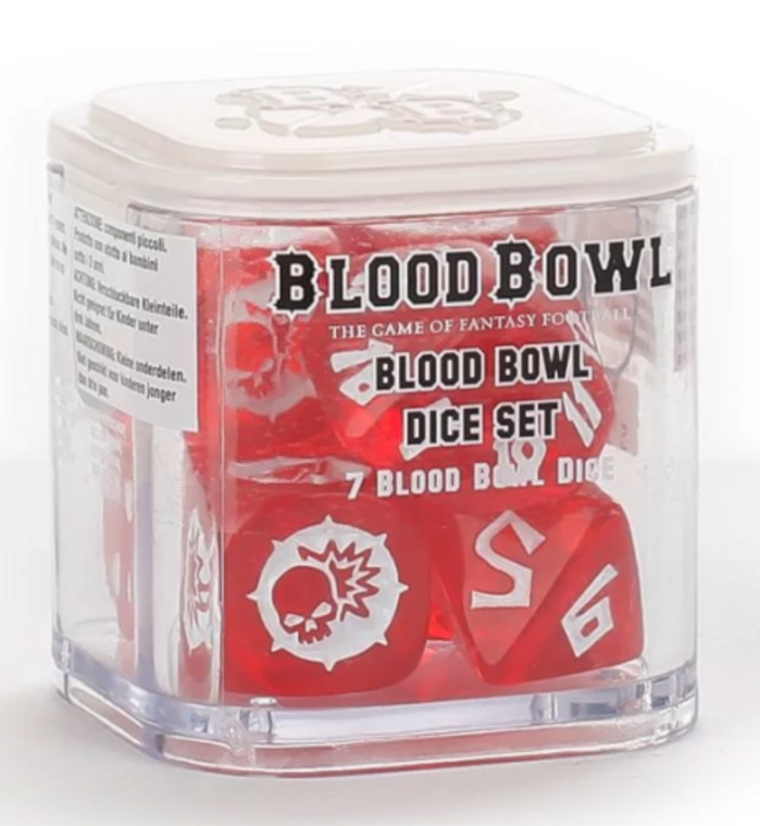 Blood Bowl Dice Set NIB