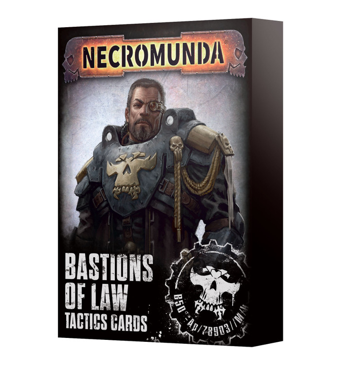 Necromunda: Bastions of Law Tactics Cards NEW