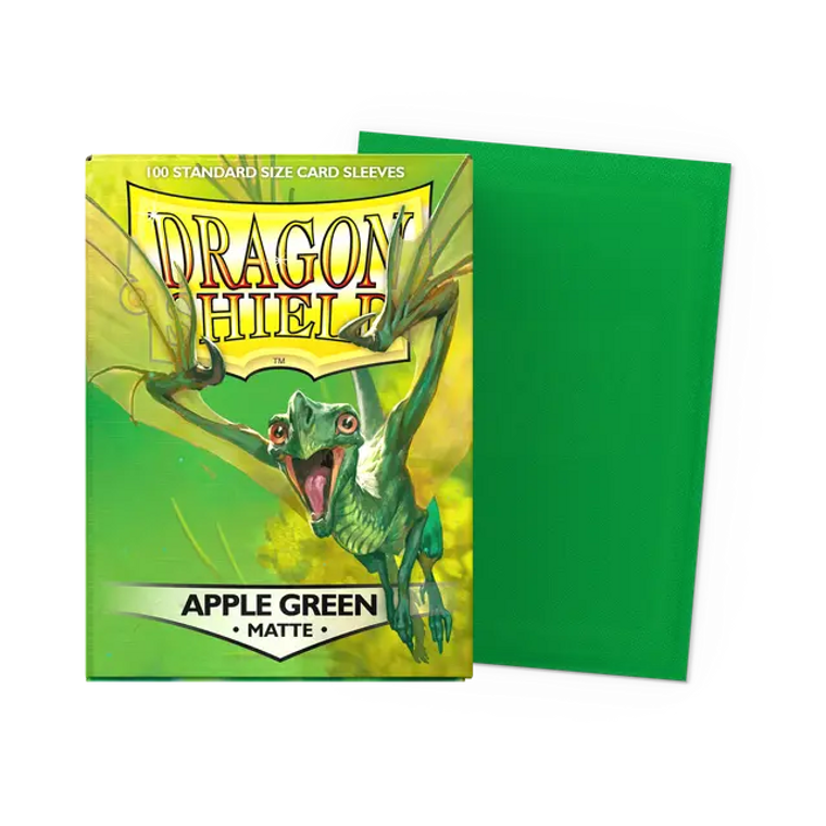 Dragon Shield: Apple Green - Matte Sleeves (100 ct.)
