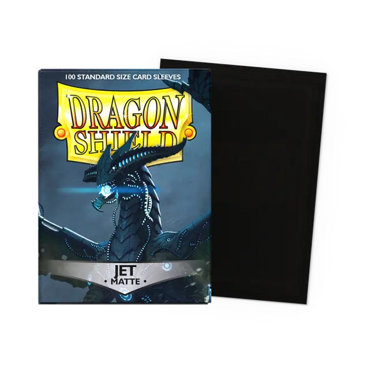 Dragon Shield: Jet - Matte Sleeves (100 ct.)