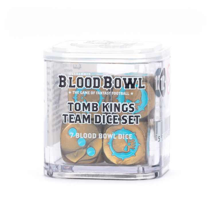 Blood Bowl: Tomb Kings Dice Set NEW