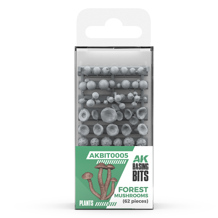 AK Interactive: Forest Mushrooms - Basing Bits