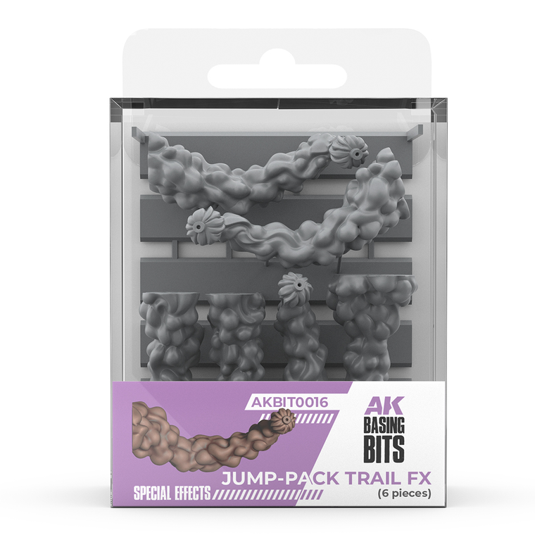 AK Interactive: Jump-Pack Trail FX - Basing Bits