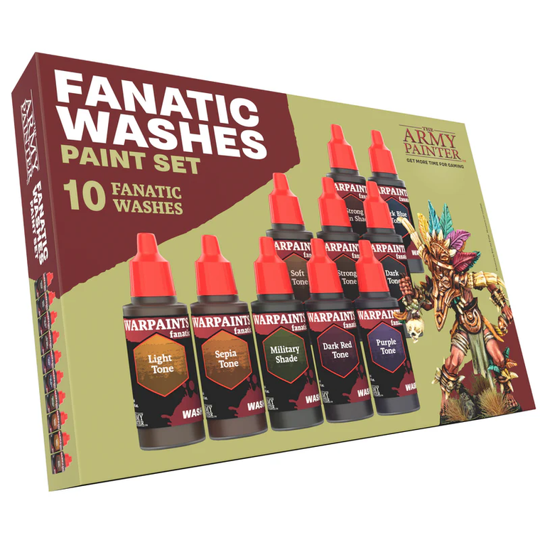 Army Painter - Warpaints Fanatic: Washes Paint Set