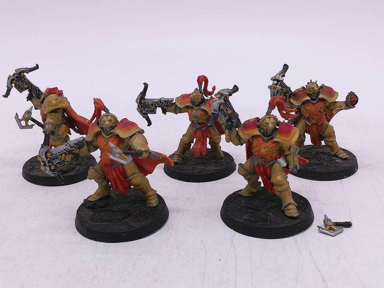 5 x Vanguard-Hunters (gold/orange)