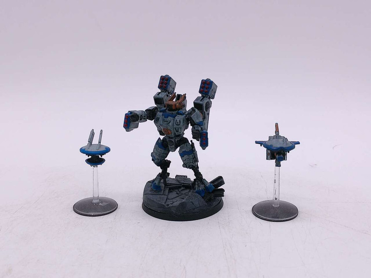 1 x T'au Empire Commander (grey/blue/red)