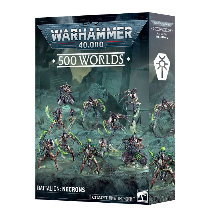 500 Worlds Battalion: Necrons NIB