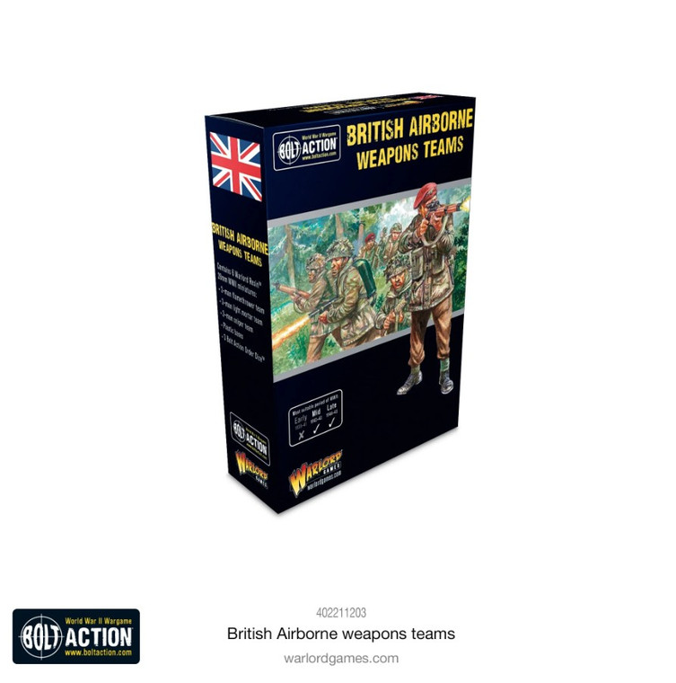 Bolt Action: British Airborne weapons teams NIB