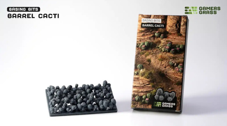 Gamers Grass: Basing Bits - Barrel Cacti