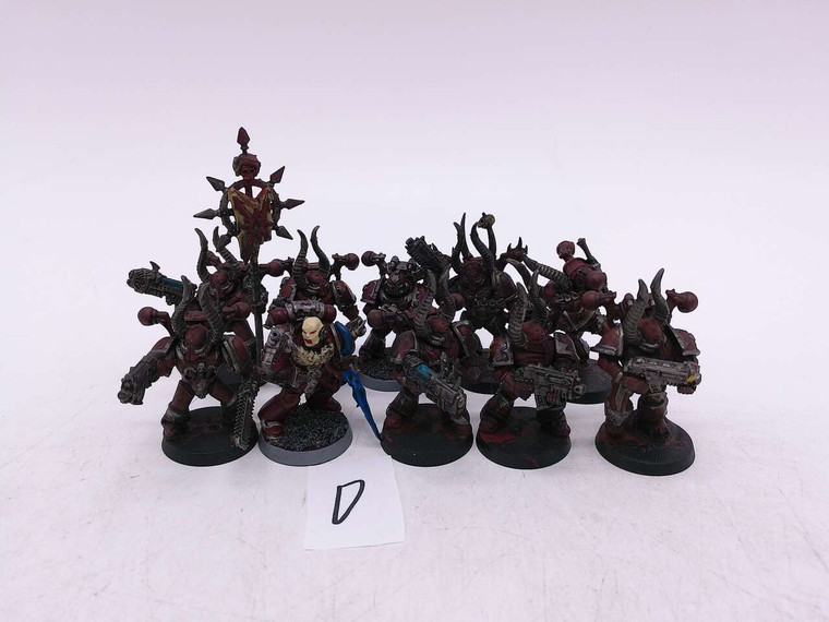 10 x Chaos Space Marines (oop,D)