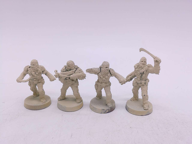 4 x Star Wars Legion Wookie Warriors