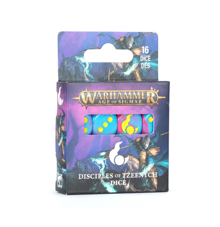 Age of Sigmar: Disciples of Tzeentch Dice NEW (Pre-Order)