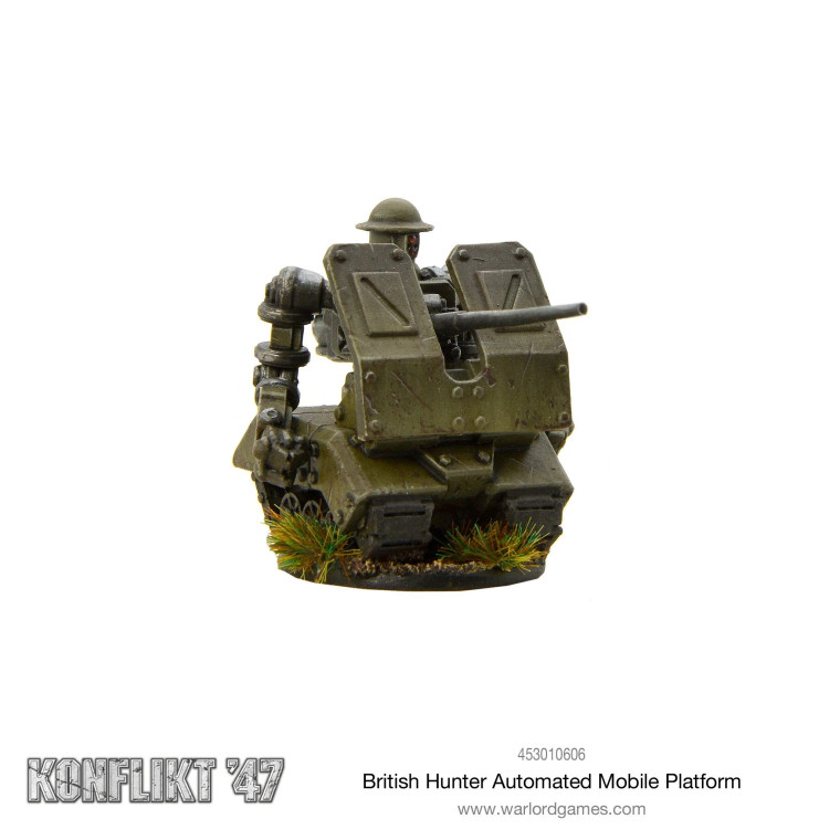 Konflikt 47:British Hunter automated mobile platform