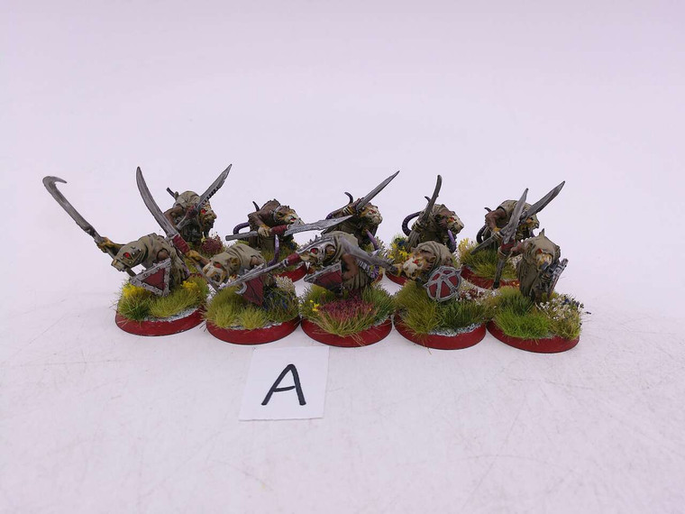 10 x Clanrats (painted, A, oop)