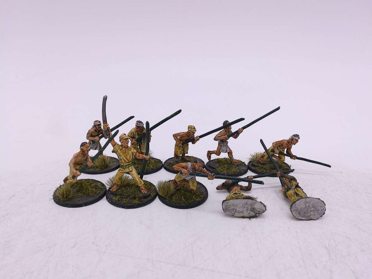 10 x Japanese Bamboo Spear Fighter squad
