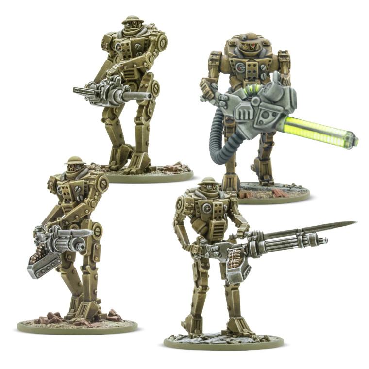 Konflikt 47: MK II Heavy Automated Infantry (Pre-order, Plastic)