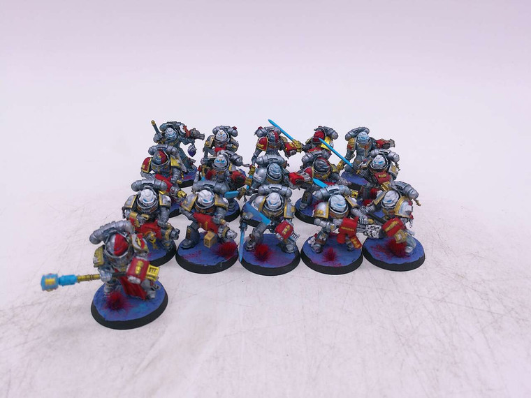 16 x Grey Knights Strike Squad (painted)
