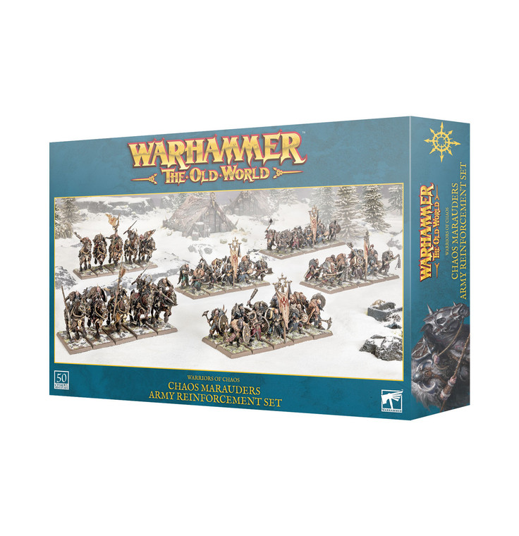 Warriors of Chaos: Chaos Marauder Army Reinforcement Set NIB, OOP