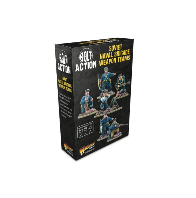 Bolt Action: Soviet Naval Brigade Weapon Teams NIB