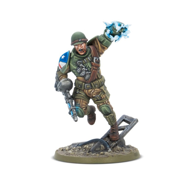 Konflikt '47: 'Slammer' Samuels, The First Paragon (Plastic) NIB (Pre-Order)