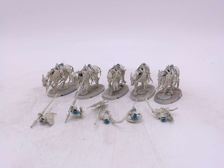 5 x Barrow Knights (partially assembled)