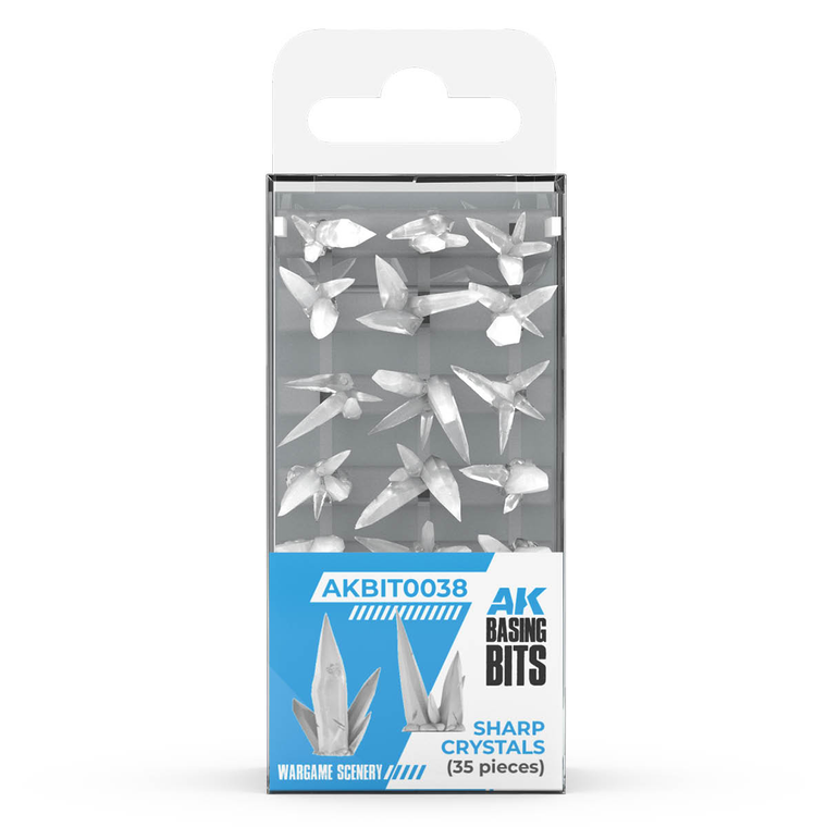 AK Interactive: Sharp Crystals - Basing Bits