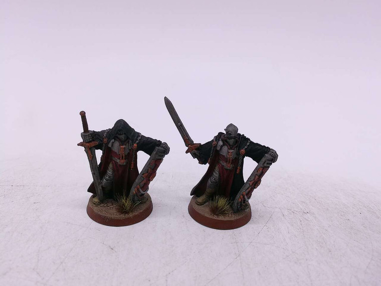 2 x Crusaders (painted,oop)