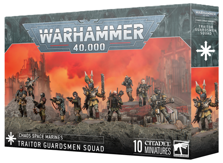 Traitor Guardsmen Squad NIB
