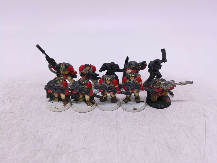 10 x Space Marine Scouts (oop,red)