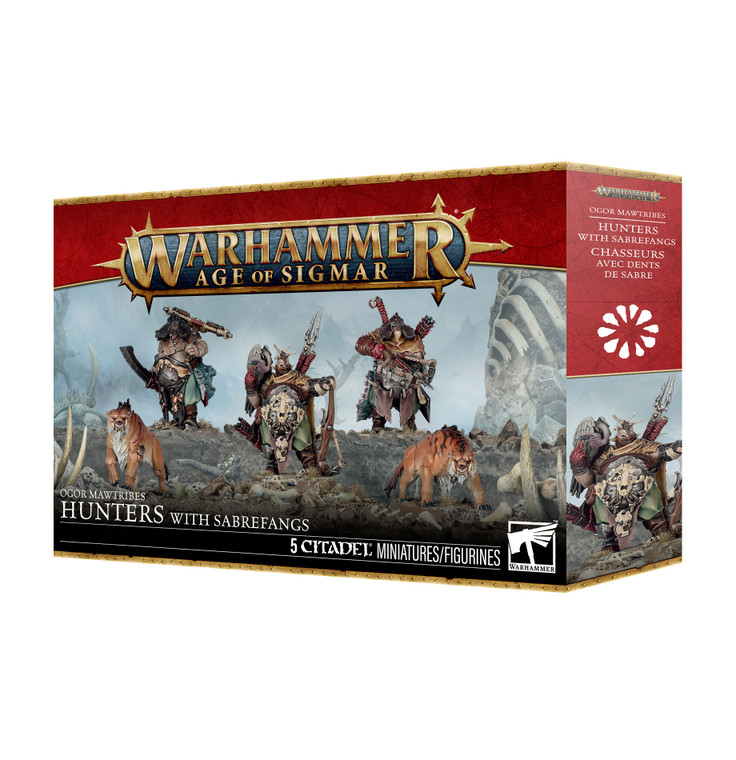 Ogor Mawtribes: Hunters with Sabrefangs NIB (Pre-Order)
