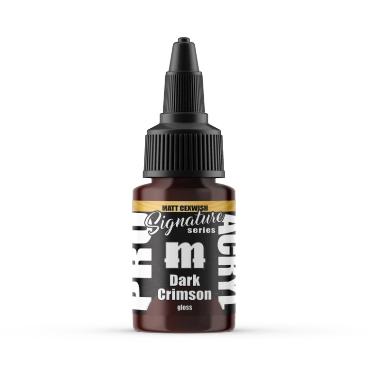 Pro Acryl: Matt Cexwish Dark Crimson