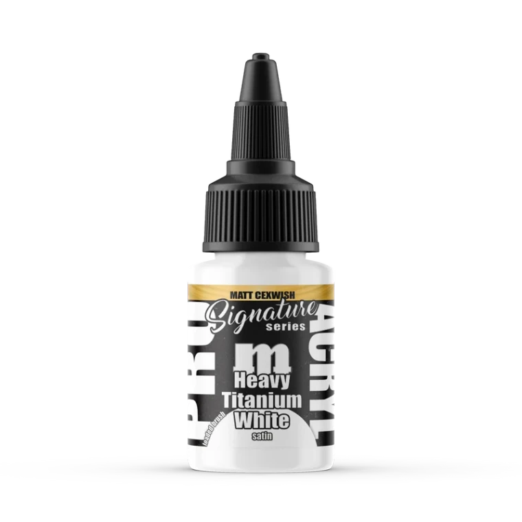 Pro Acryl: Matt Cexwish Heavy Titanium White