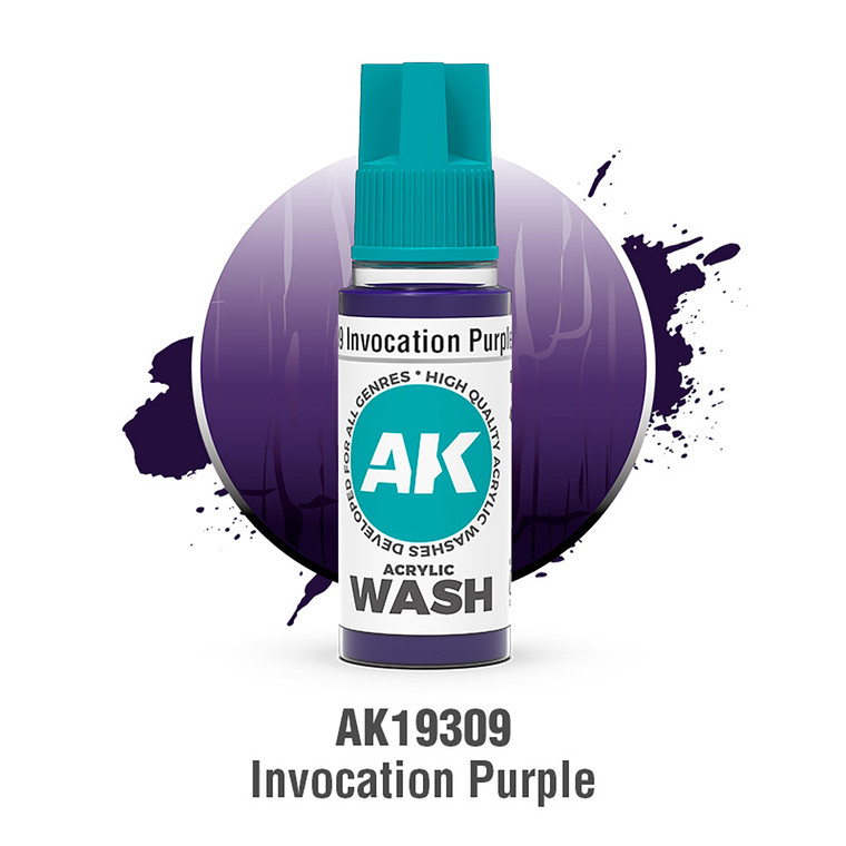 AK Interactive: Invocation Purple Acrylic Wash