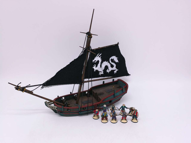 1 x Blood & Plunder Sloop & Crew