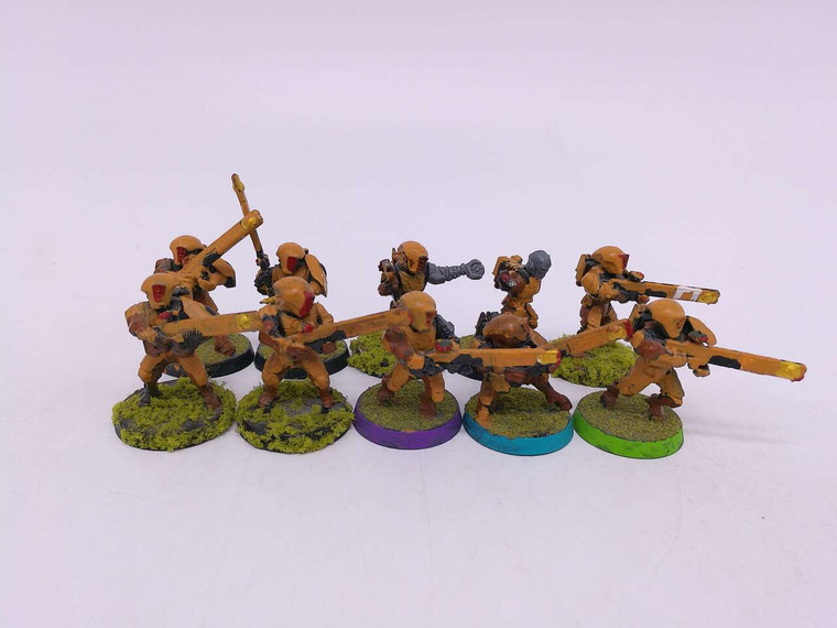 10 x Tau Fire Warriors