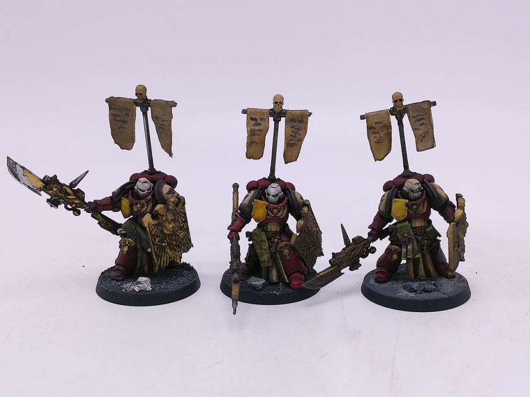 3 x Custom Bladeguard Veteran Squad
