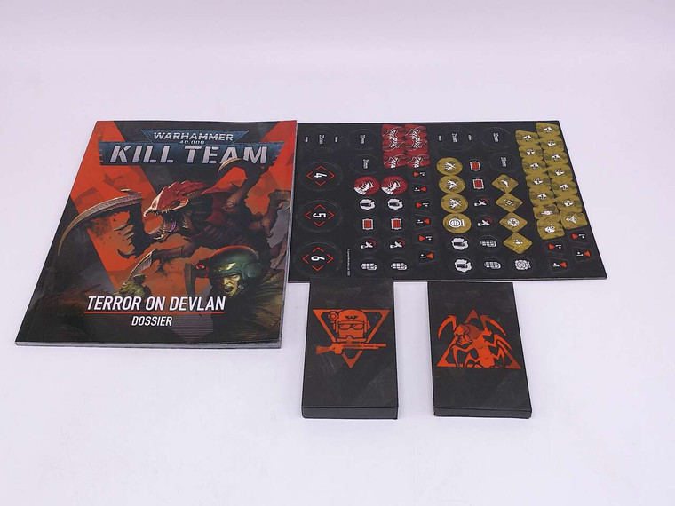 1 x Kill Team Terror on Devlan Rulebook, Tokens & Data Cards