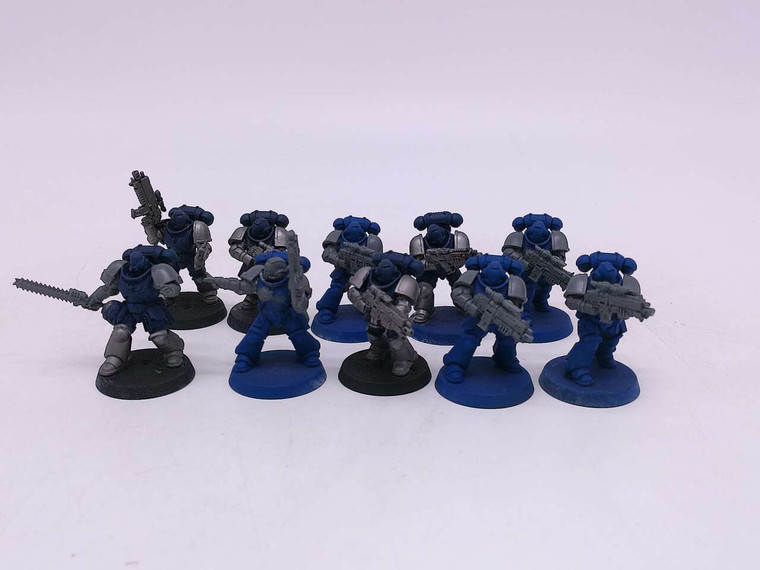 10 x Intercessor Squad (blue/silver)